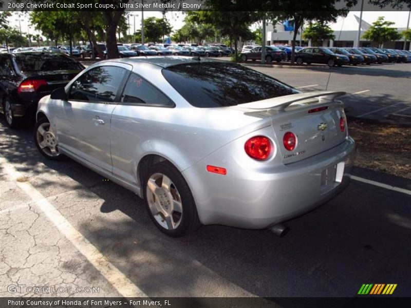 Ultra Silver Metallic / Ebony 2008 Chevrolet Cobalt Sport Coupe