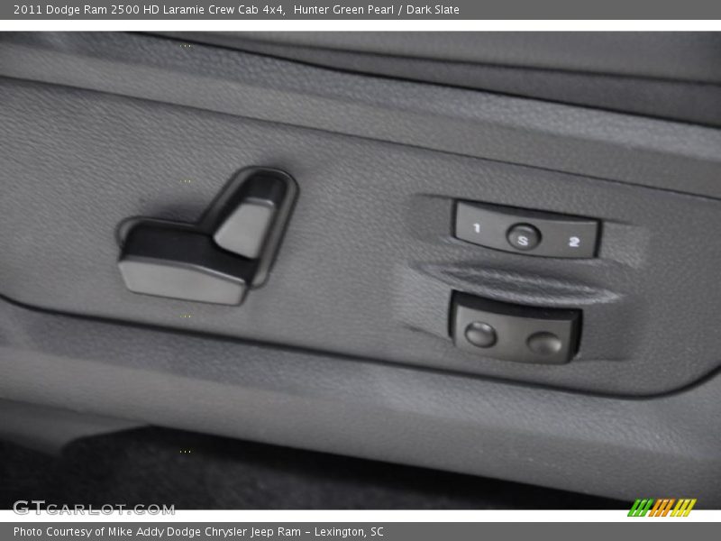 Hunter Green Pearl / Dark Slate 2011 Dodge Ram 2500 HD Laramie Crew Cab 4x4