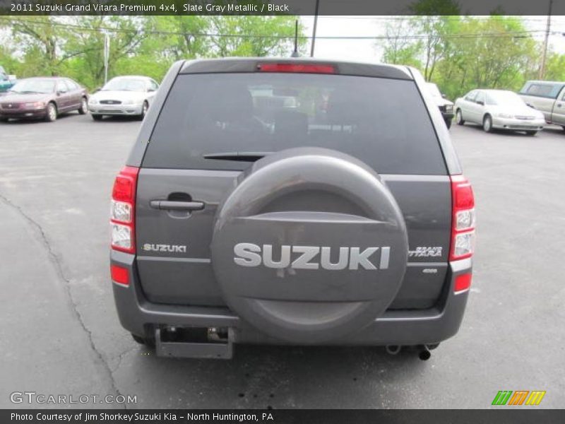 Slate Gray Metallic / Black 2011 Suzuki Grand Vitara Premium 4x4