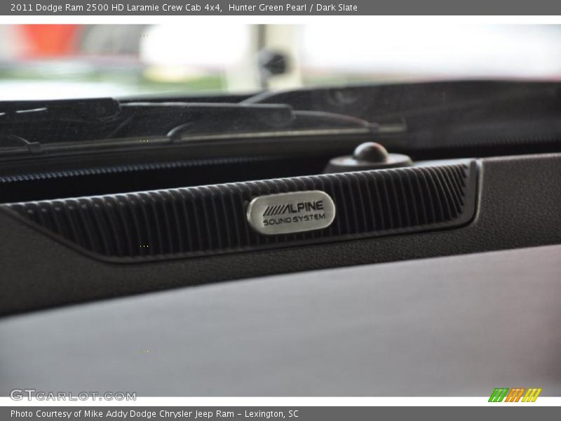 Hunter Green Pearl / Dark Slate 2011 Dodge Ram 2500 HD Laramie Crew Cab 4x4