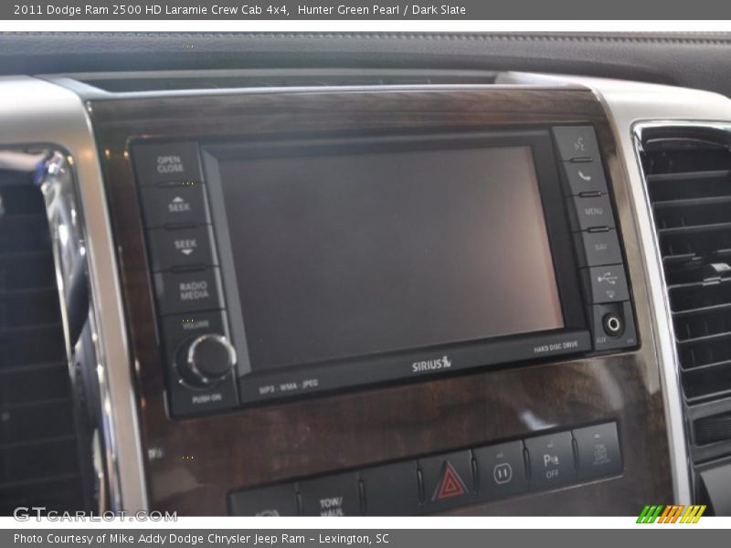 Hunter Green Pearl / Dark Slate 2011 Dodge Ram 2500 HD Laramie Crew Cab 4x4