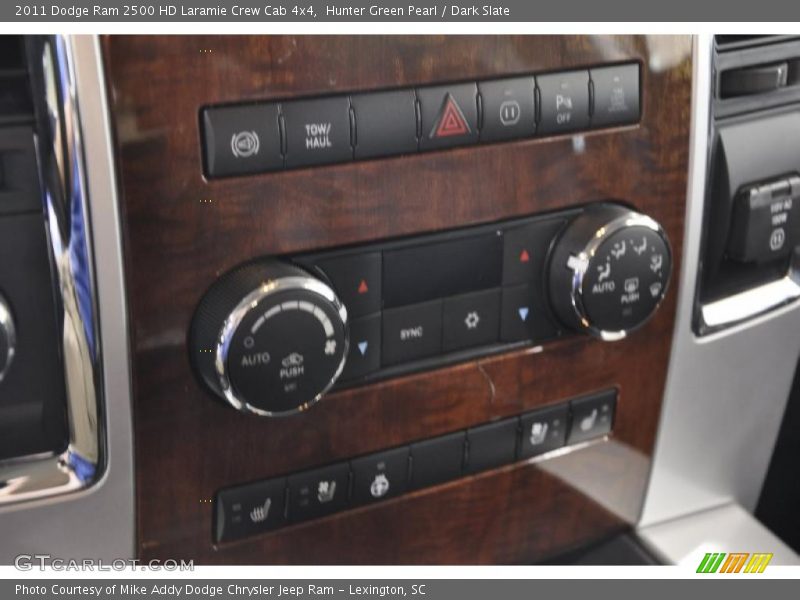 Hunter Green Pearl / Dark Slate 2011 Dodge Ram 2500 HD Laramie Crew Cab 4x4