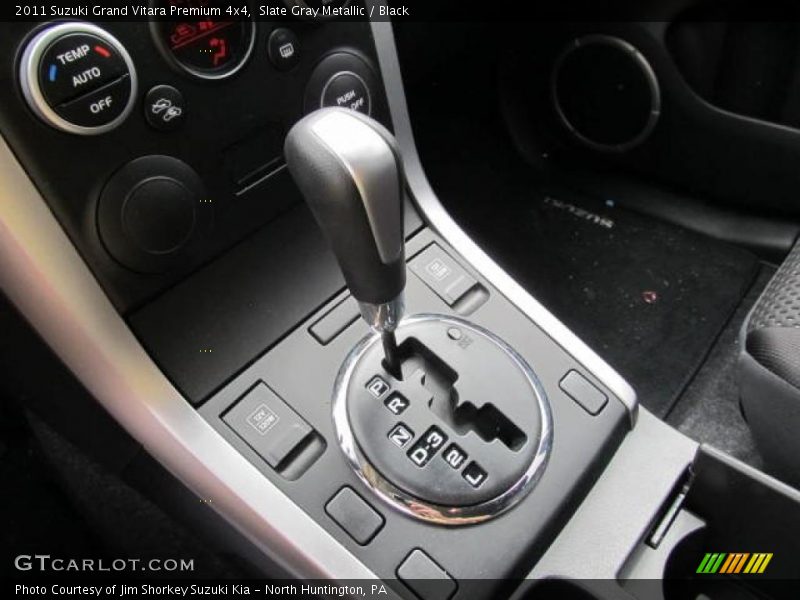  2011 Grand Vitara Premium 4x4 4 Speed Automatic Shifter