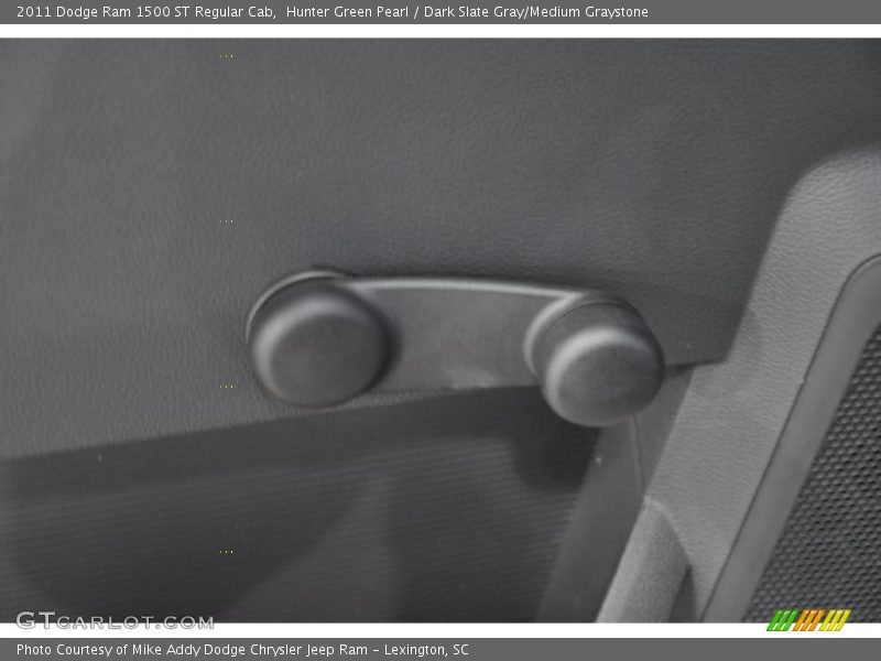 Hunter Green Pearl / Dark Slate Gray/Medium Graystone 2011 Dodge Ram 1500 ST Regular Cab