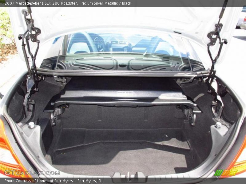 Iridium Silver Metallic / Black 2007 Mercedes-Benz SLK 280 Roadster