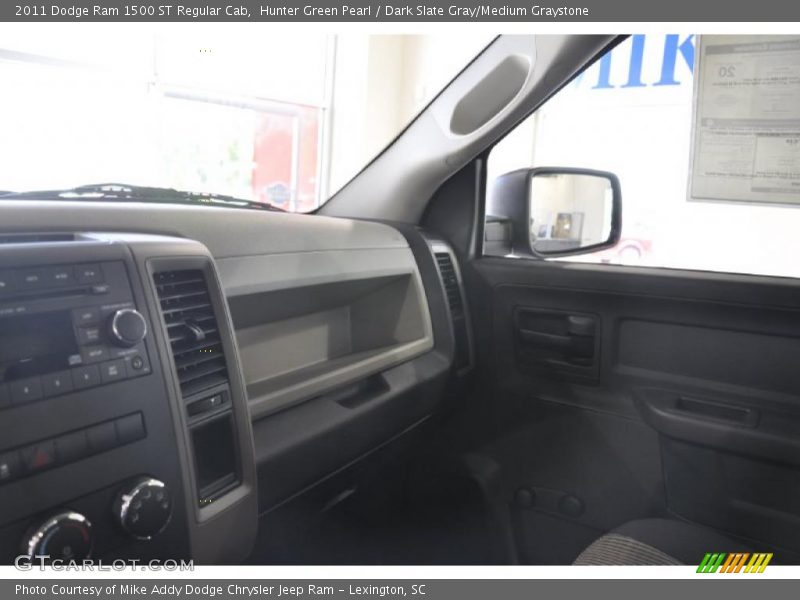 Hunter Green Pearl / Dark Slate Gray/Medium Graystone 2011 Dodge Ram 1500 ST Regular Cab