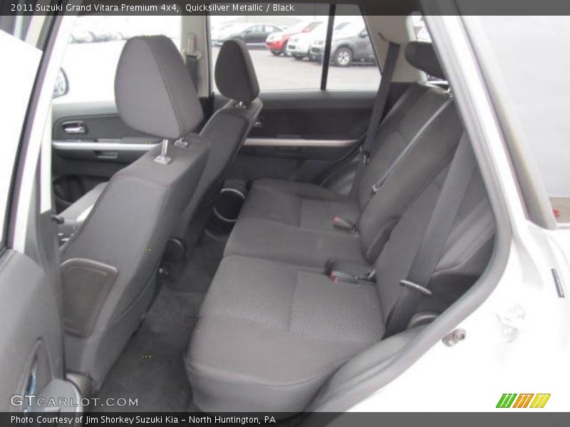 Quicksilver Metallic / Black 2011 Suzuki Grand Vitara Premium 4x4