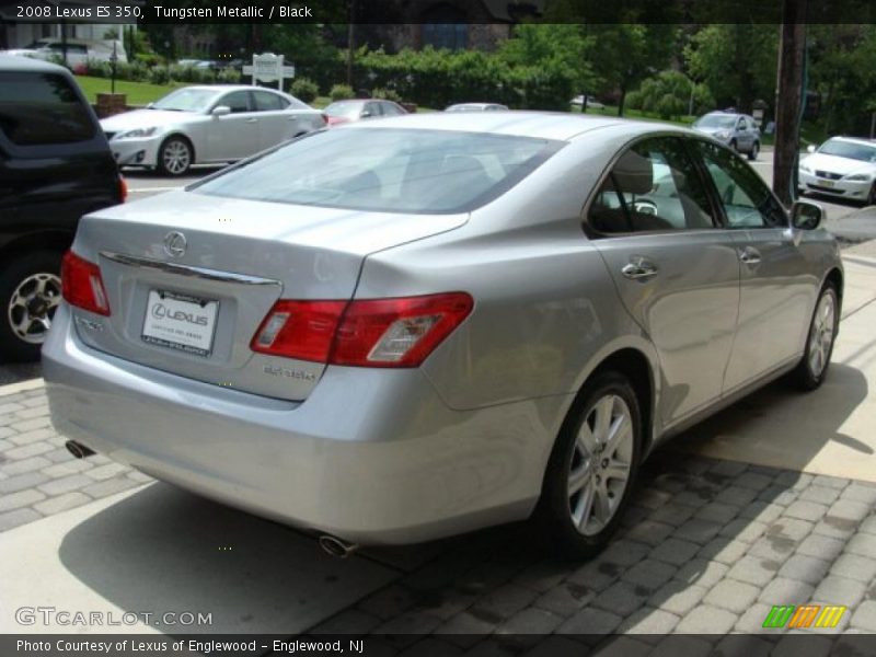 Tungsten Metallic / Black 2008 Lexus ES 350
