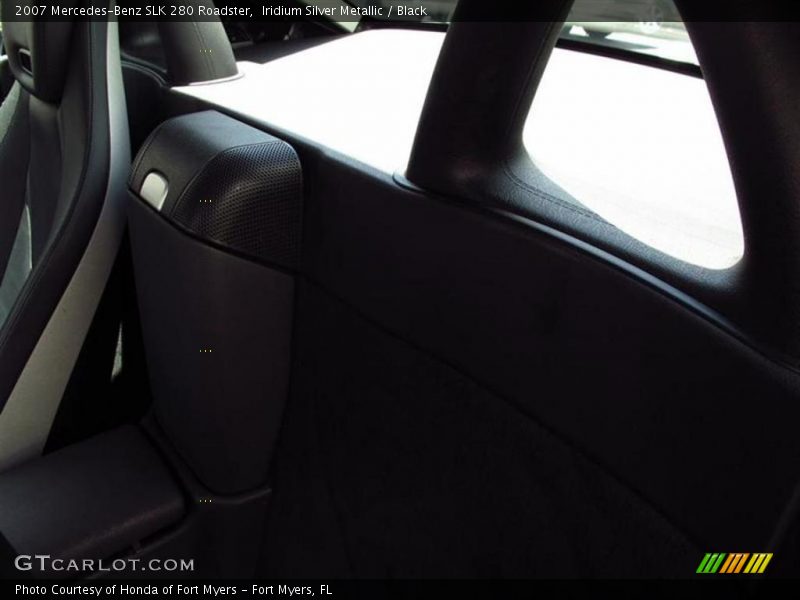 Iridium Silver Metallic / Black 2007 Mercedes-Benz SLK 280 Roadster