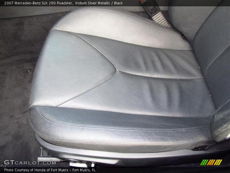 Iridium Silver Metallic / Black 2007 Mercedes-Benz SLK 280 Roadster