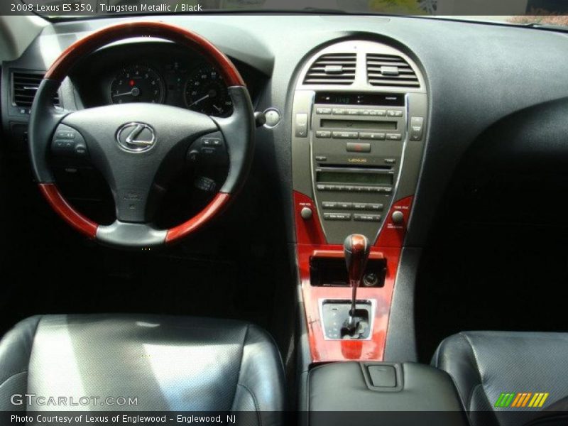Tungsten Metallic / Black 2008 Lexus ES 350
