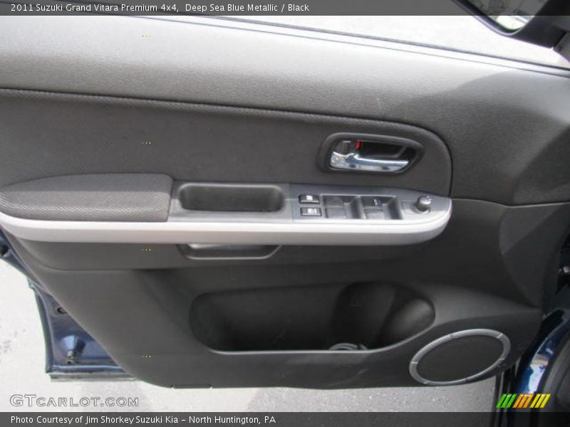 Deep Sea Blue Metallic / Black 2011 Suzuki Grand Vitara Premium 4x4