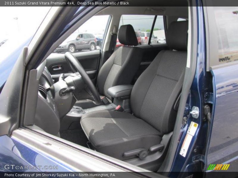 Deep Sea Blue Metallic / Black 2011 Suzuki Grand Vitara Premium 4x4