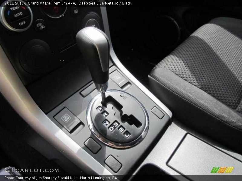Deep Sea Blue Metallic / Black 2011 Suzuki Grand Vitara Premium 4x4