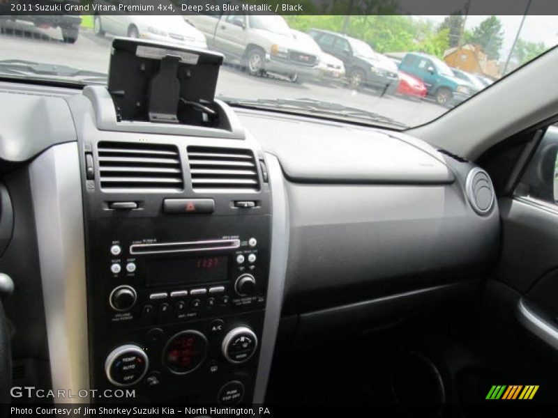 Deep Sea Blue Metallic / Black 2011 Suzuki Grand Vitara Premium 4x4