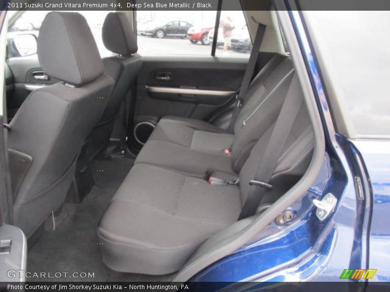 Deep Sea Blue Metallic / Black 2011 Suzuki Grand Vitara Premium 4x4