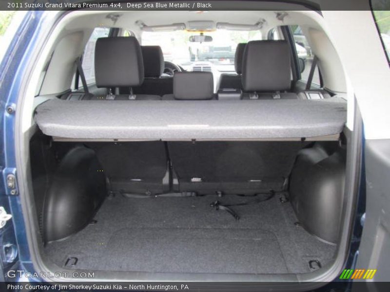 Deep Sea Blue Metallic / Black 2011 Suzuki Grand Vitara Premium 4x4