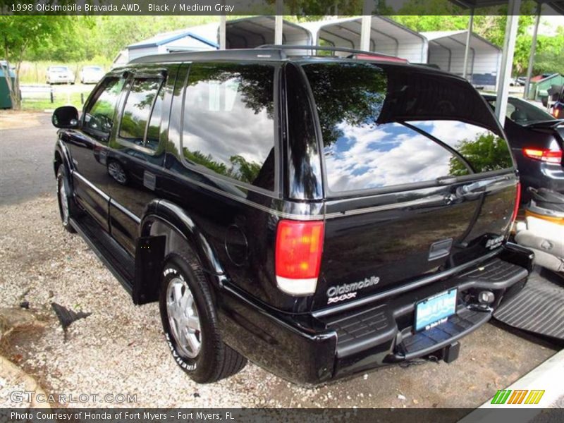 Black / Medium Gray 1998 Oldsmobile Bravada AWD