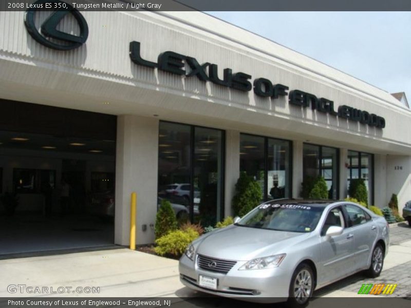Tungsten Metallic / Light Gray 2008 Lexus ES 350