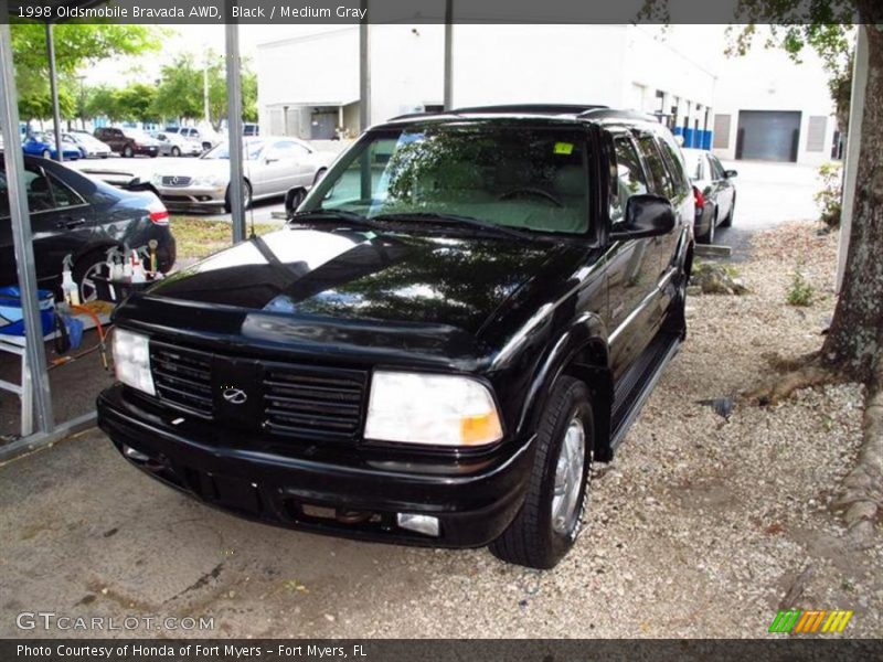 Black / Medium Gray 1998 Oldsmobile Bravada AWD