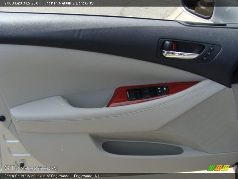 Tungsten Metallic / Light Gray 2008 Lexus ES 350