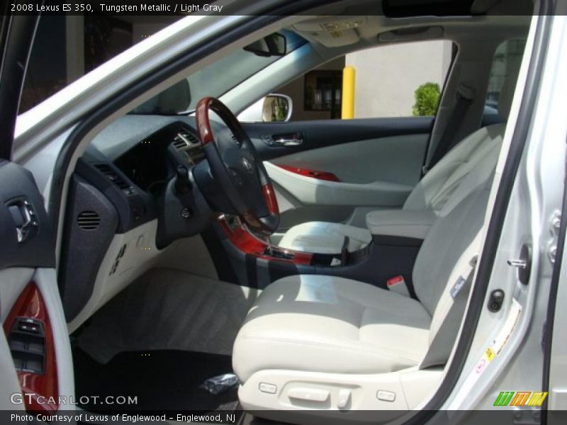 Tungsten Metallic / Light Gray 2008 Lexus ES 350