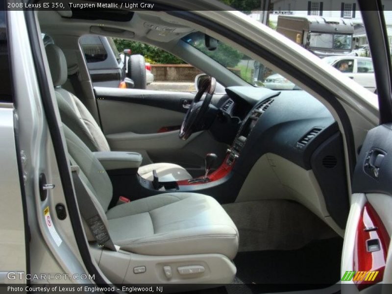 Tungsten Metallic / Light Gray 2008 Lexus ES 350