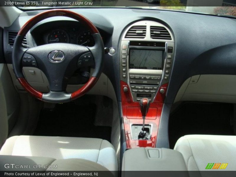 Tungsten Metallic / Light Gray 2008 Lexus ES 350