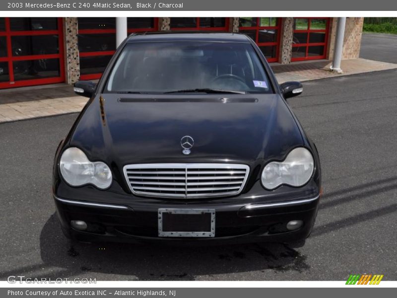 Black / Charcoal 2003 Mercedes-Benz C 240 4Matic Sedan