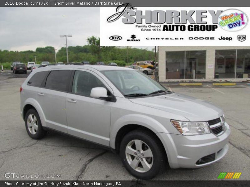 Bright Silver Metallic / Dark Slate Gray 2010 Dodge Journey SXT