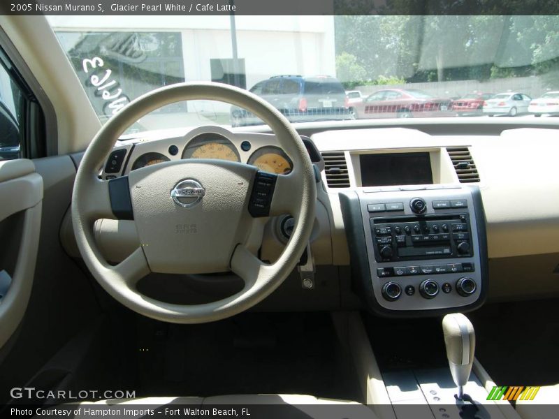 Glacier Pearl White / Cafe Latte 2005 Nissan Murano S