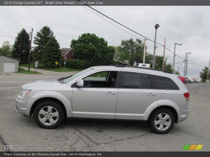 Bright Silver Metallic / Dark Slate Gray 2010 Dodge Journey SXT