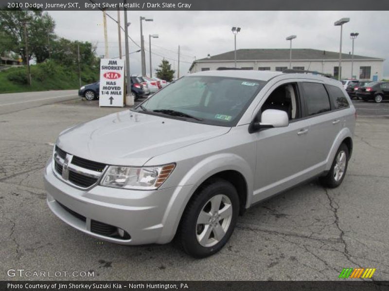 Bright Silver Metallic / Dark Slate Gray 2010 Dodge Journey SXT