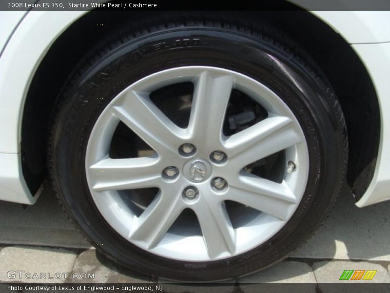 Starfire White Pearl / Cashmere 2008 Lexus ES 350