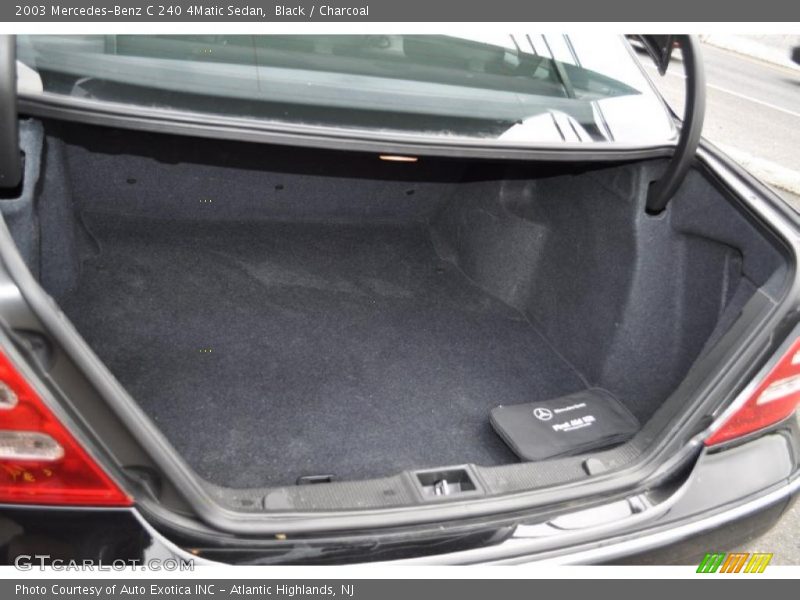 Black / Charcoal 2003 Mercedes-Benz C 240 4Matic Sedan