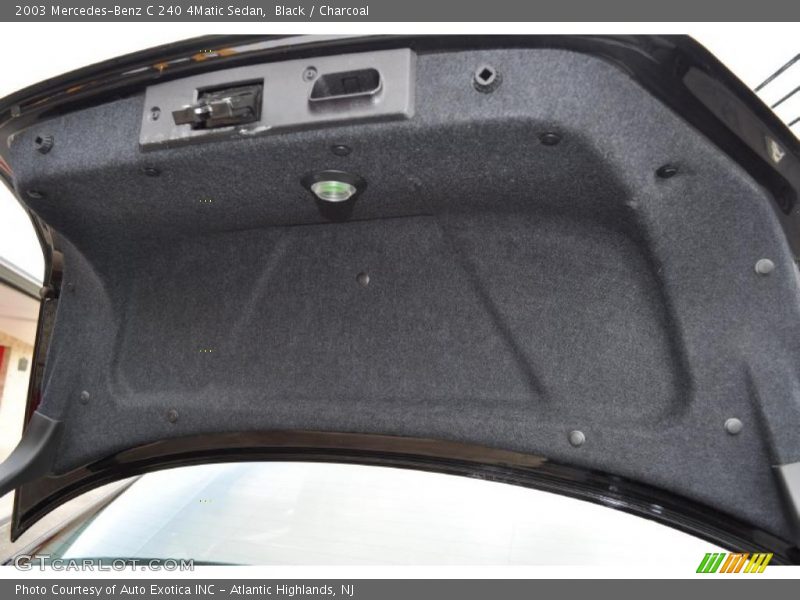 Black / Charcoal 2003 Mercedes-Benz C 240 4Matic Sedan
