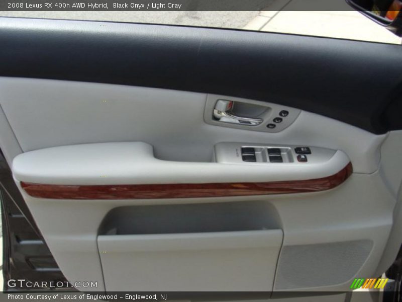 Black Onyx / Light Gray 2008 Lexus RX 400h AWD Hybrid