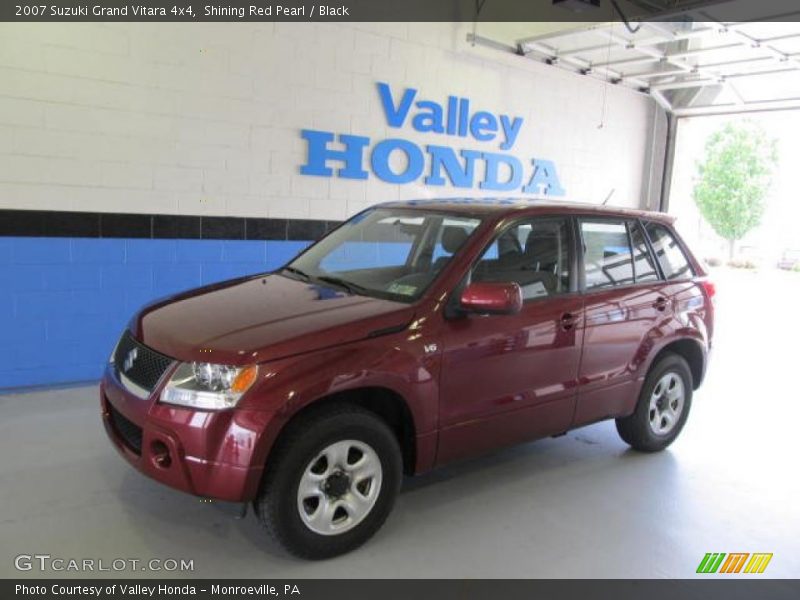 Shining Red Pearl / Black 2007 Suzuki Grand Vitara 4x4