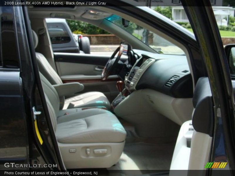 Black Onyx / Light Gray 2008 Lexus RX 400h AWD Hybrid