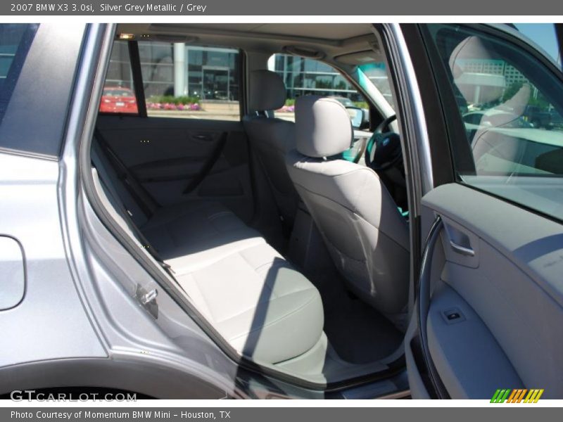 Silver Grey Metallic / Grey 2007 BMW X3 3.0si