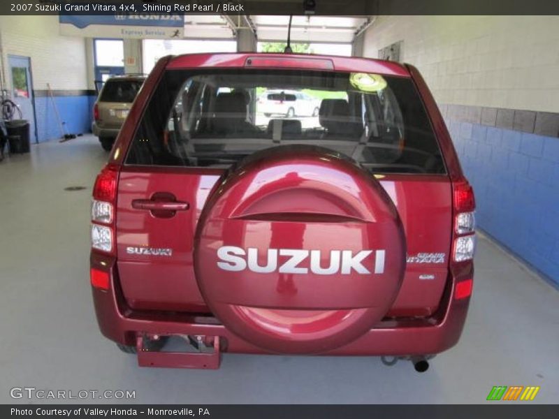Shining Red Pearl / Black 2007 Suzuki Grand Vitara 4x4