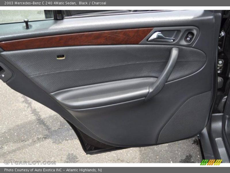 Black / Charcoal 2003 Mercedes-Benz C 240 4Matic Sedan