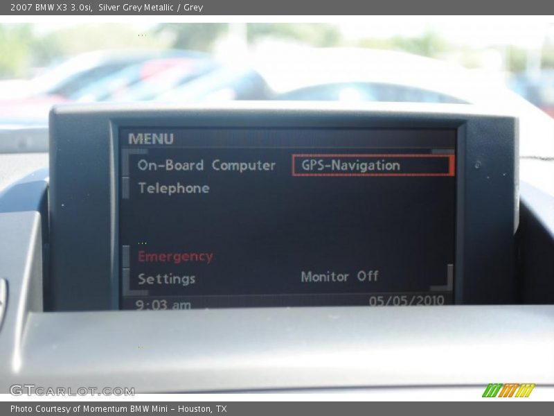 Silver Grey Metallic / Grey 2007 BMW X3 3.0si