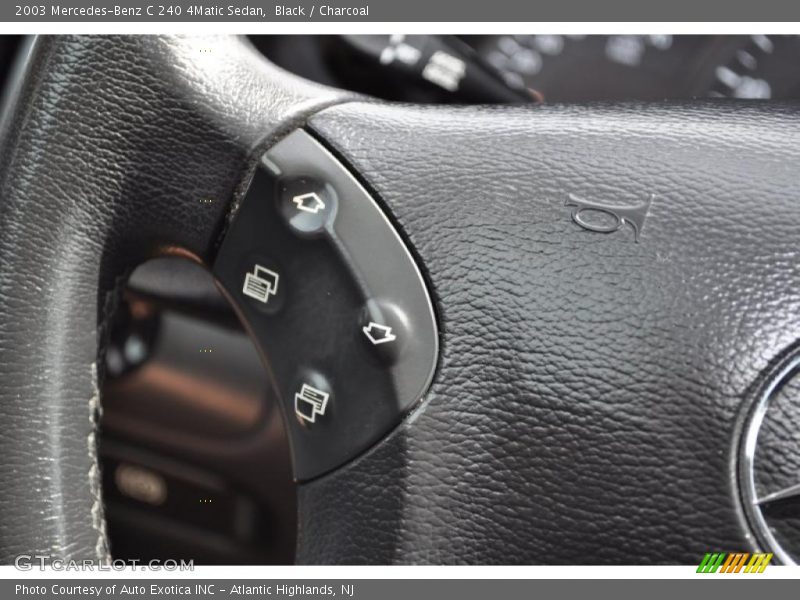 Black / Charcoal 2003 Mercedes-Benz C 240 4Matic Sedan