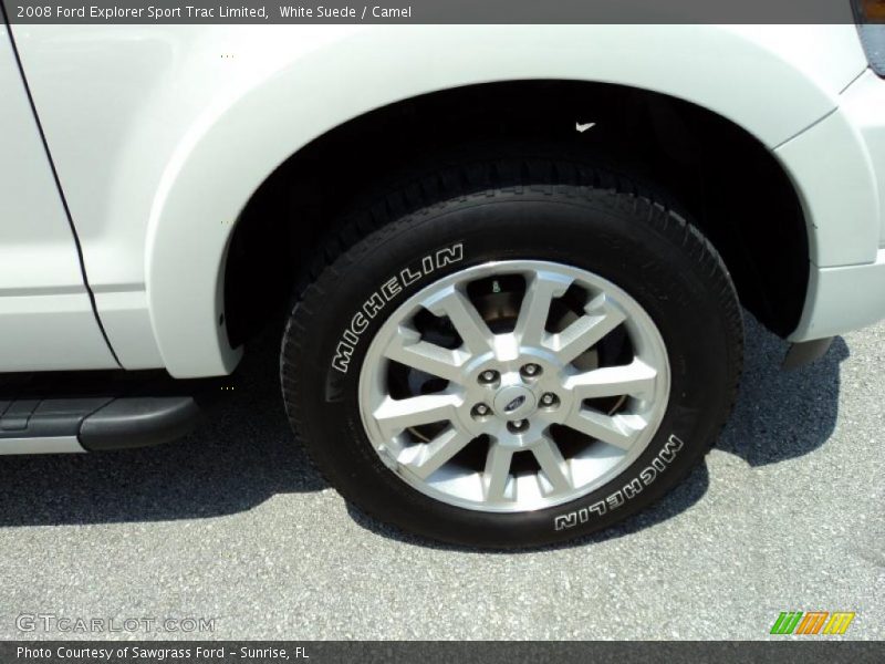 White Suede / Camel 2008 Ford Explorer Sport Trac Limited