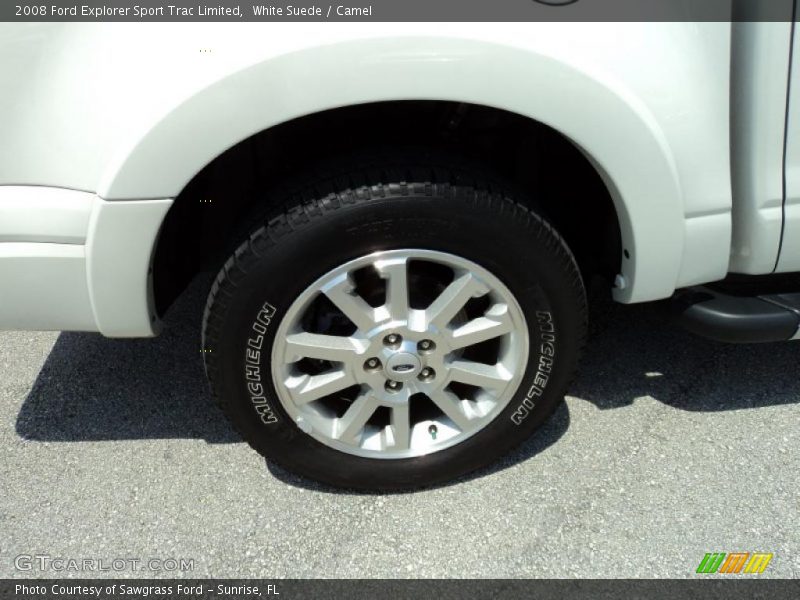 White Suede / Camel 2008 Ford Explorer Sport Trac Limited
