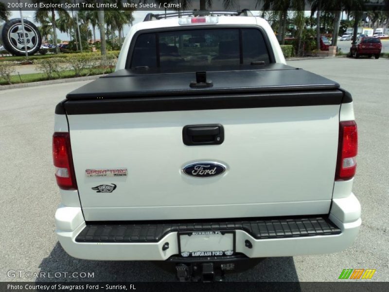 White Suede / Camel 2008 Ford Explorer Sport Trac Limited