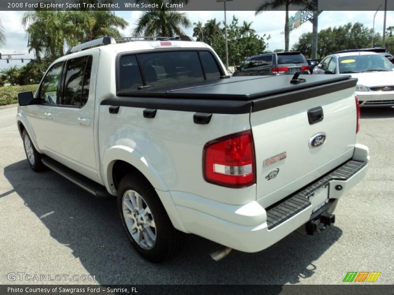 White Suede / Camel 2008 Ford Explorer Sport Trac Limited