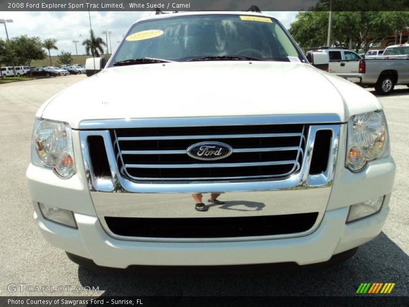White Suede / Camel 2008 Ford Explorer Sport Trac Limited