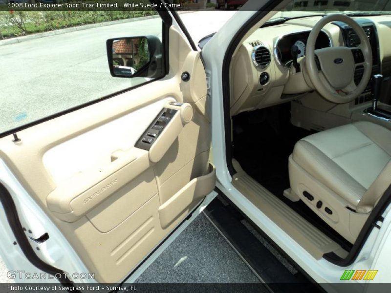  2008 Explorer Sport Trac Limited Camel Interior